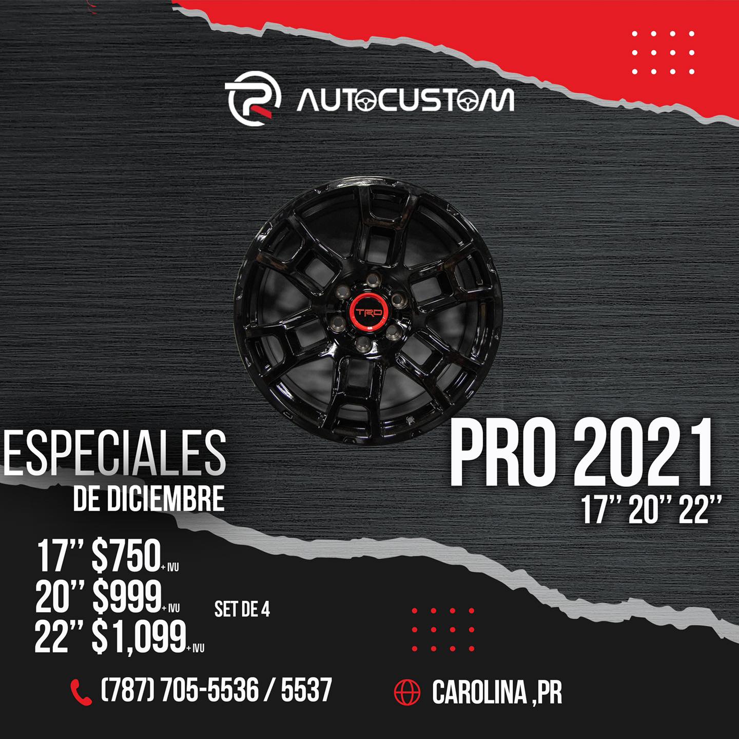 PR Auto Custom - | Continúan los especiales de #Diciembre...