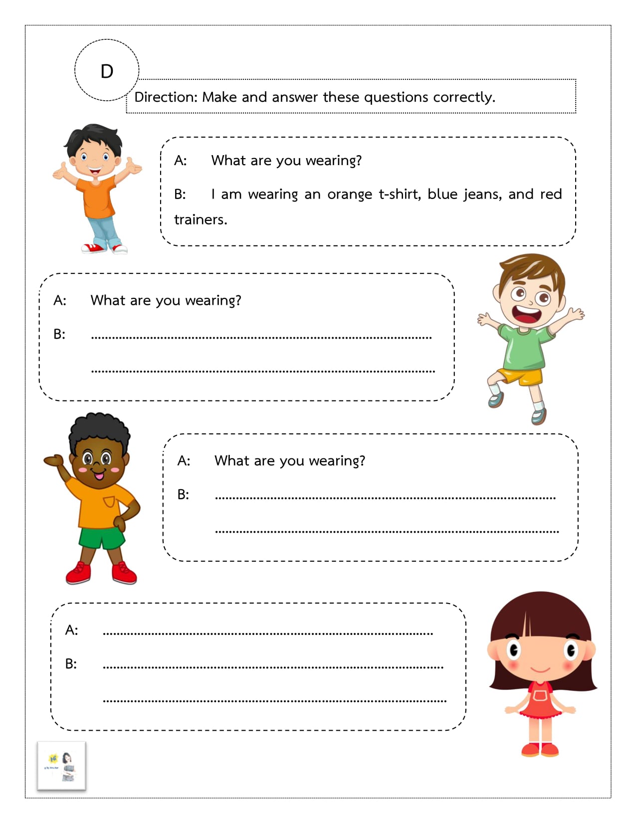 English Worksheet by Kru.Aor