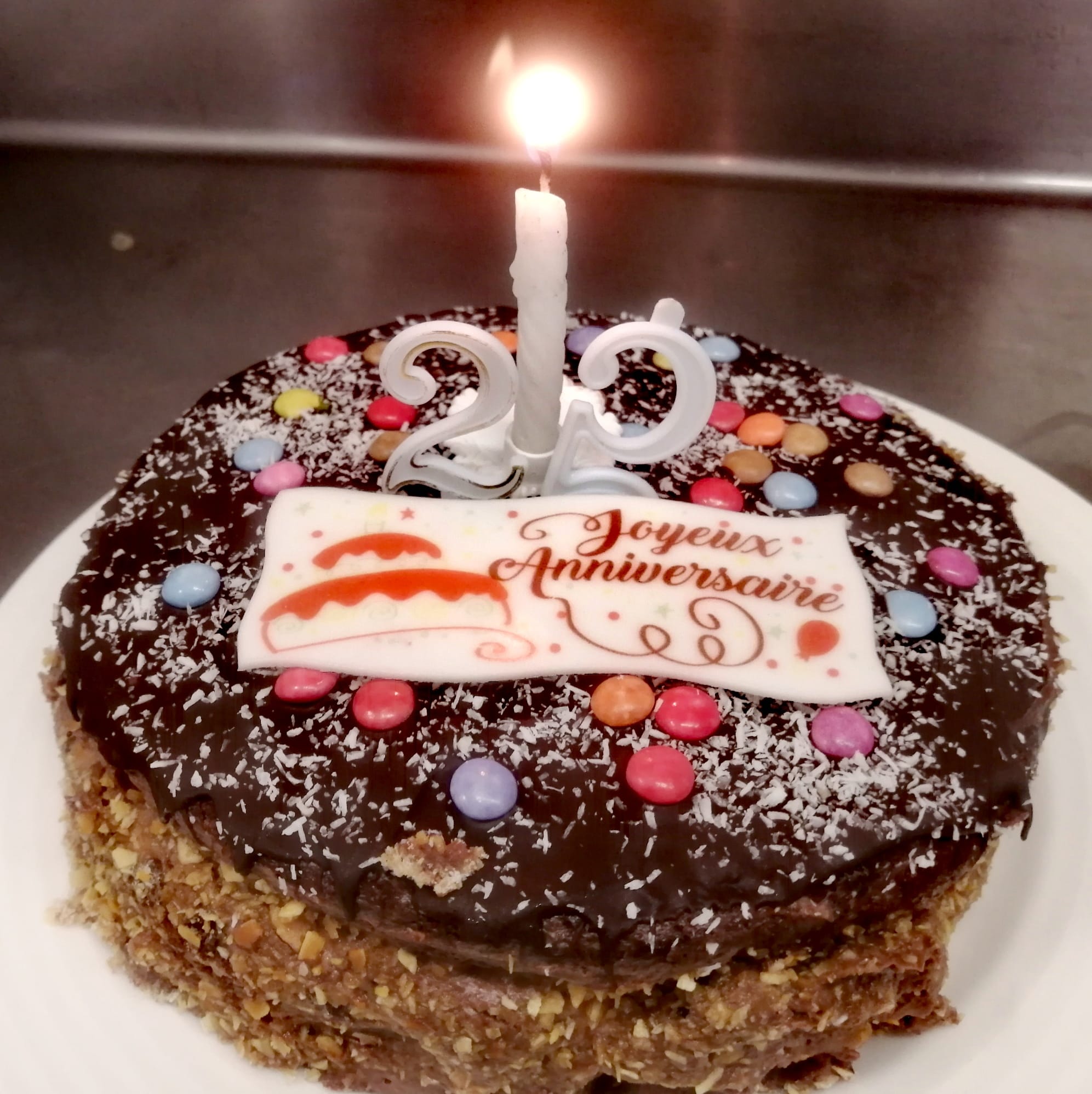 Restaurant Le Potager L Equipe Du Restaurant Le Potager Est Heureuse De Satisfaire Son Aimable Clientele Aujourd Hui Gateau Realise Pour Un Anniversaire Facebook