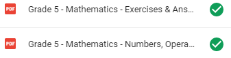 Grade 5 - Mathematics -... - Cornerstone College, Pretoria SA | Facebook