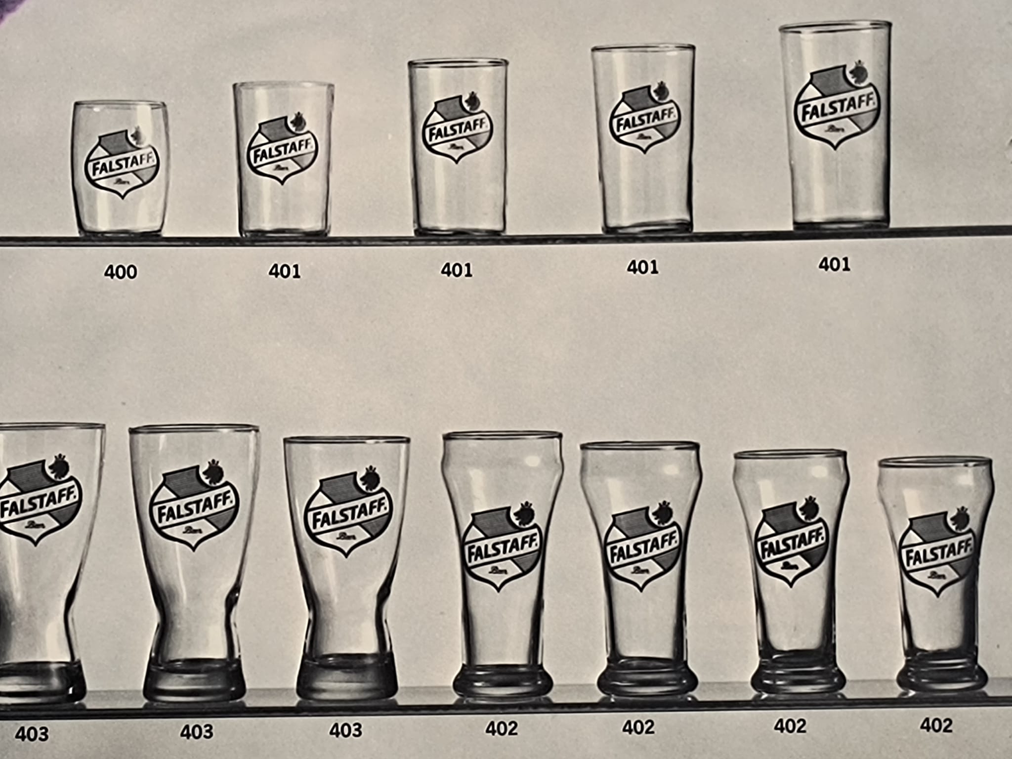 1960 Falstaff beer advertisement