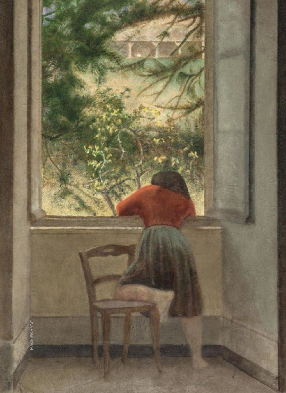 Balthus (Balthazar Klossovsky de Rola) (1908-2001) Girl by the