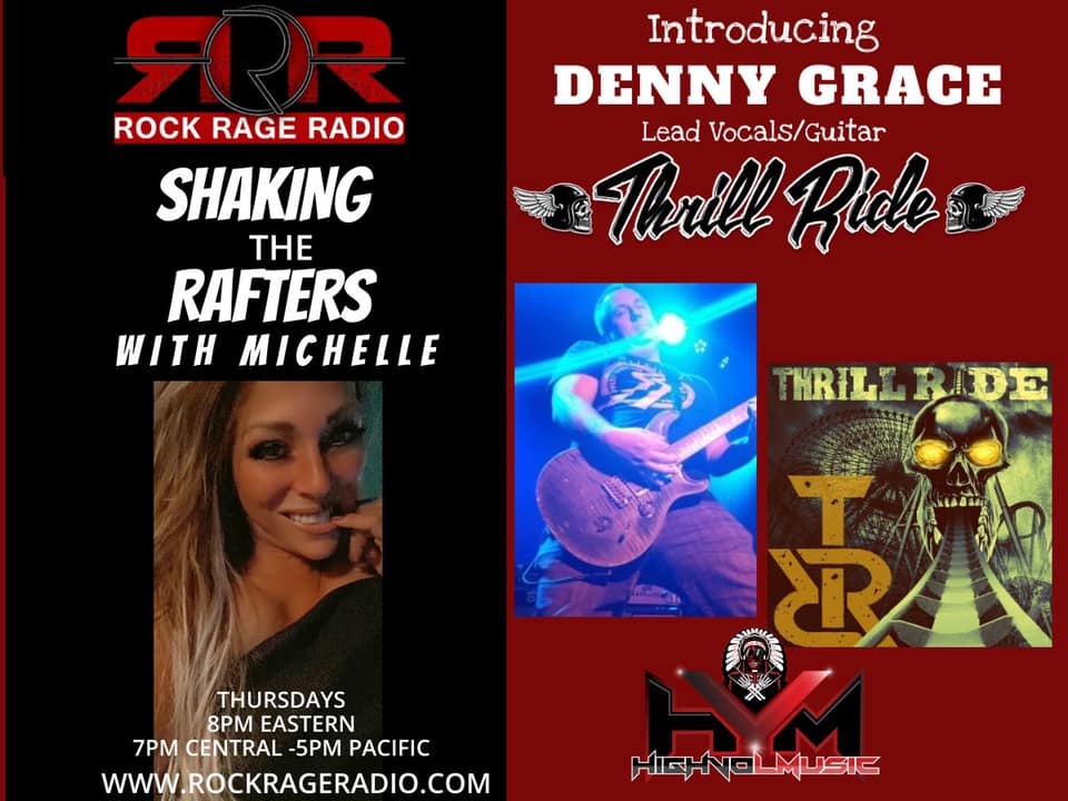 Rock Rage Live - Thursday on Shaking the Rafters with Michelle! I’m ...