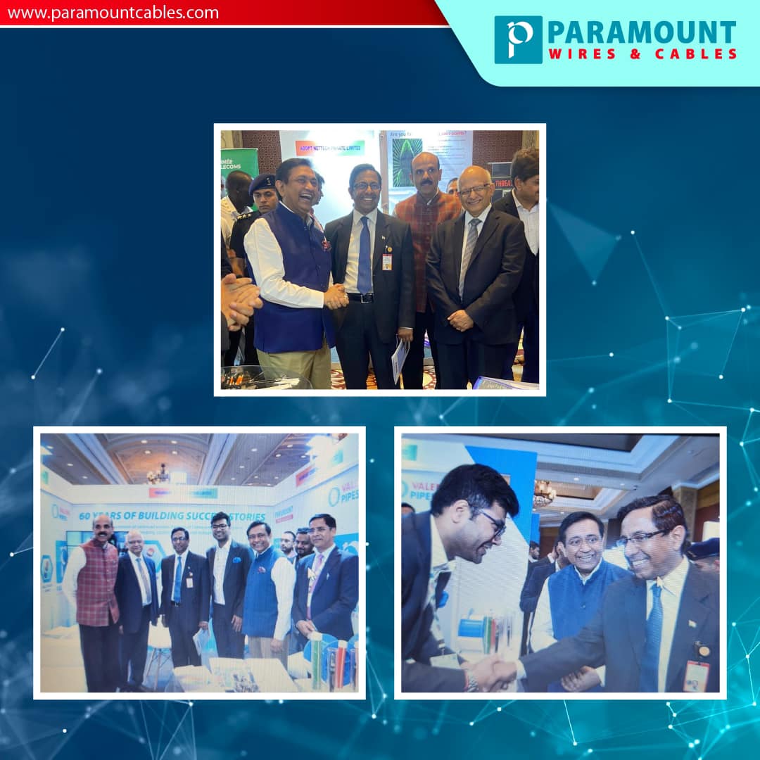 A glimpse of ‘India Telecom 2023’. •⁠... - Paramount Cables | Facebook