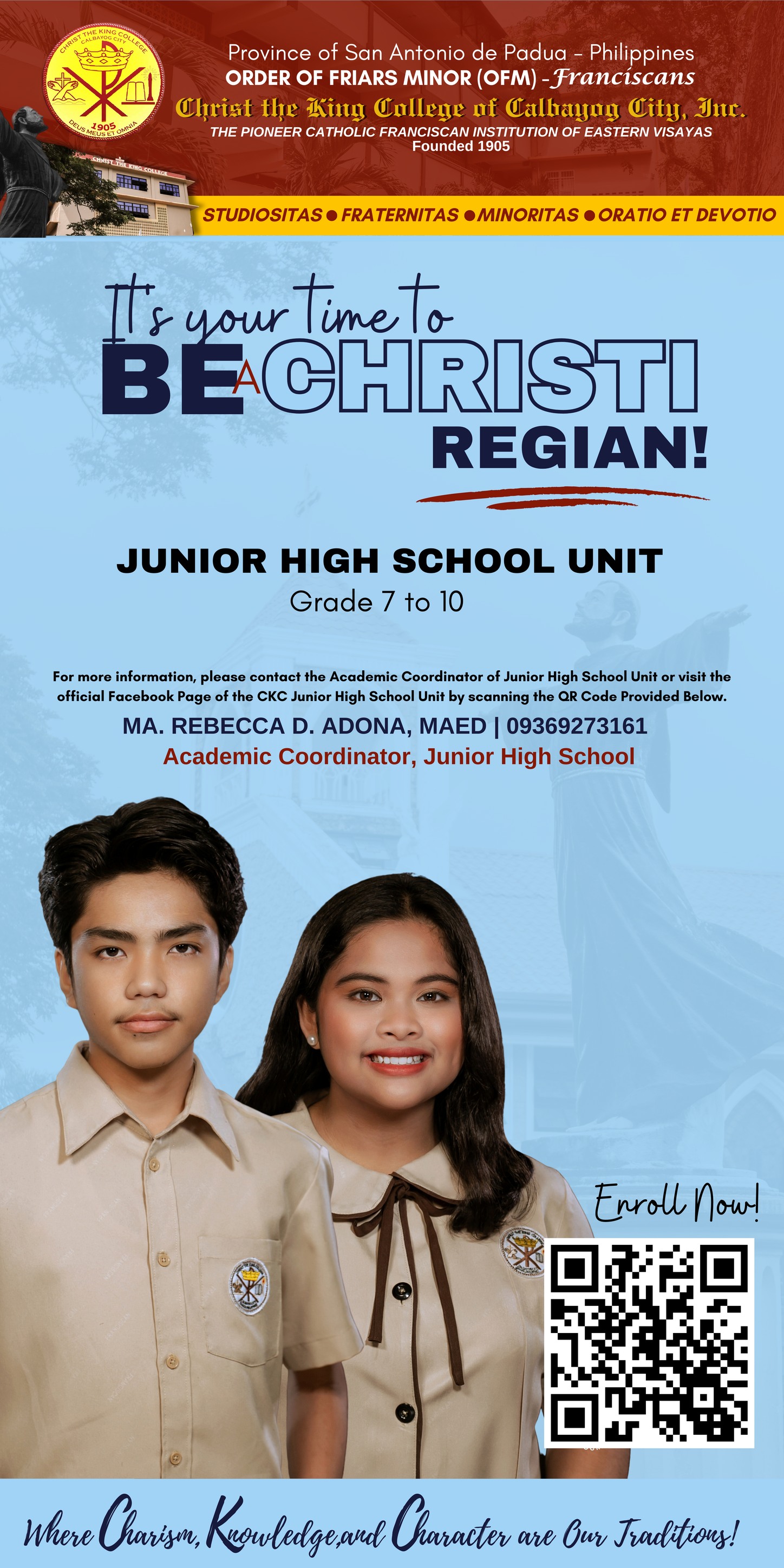 Christ... - Christ the King College of Calbayog City, Inc.