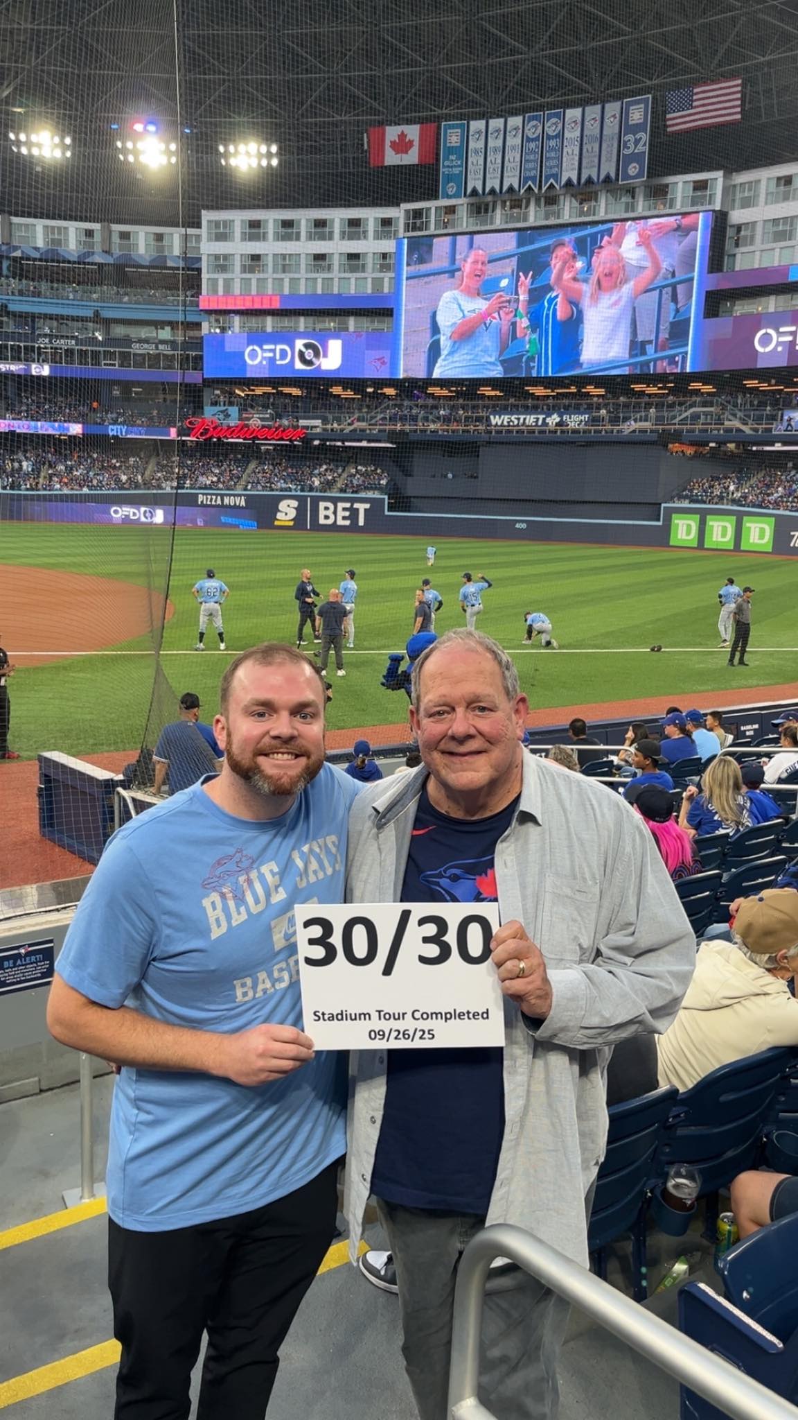 Stadium chasers share MLB stadium journey