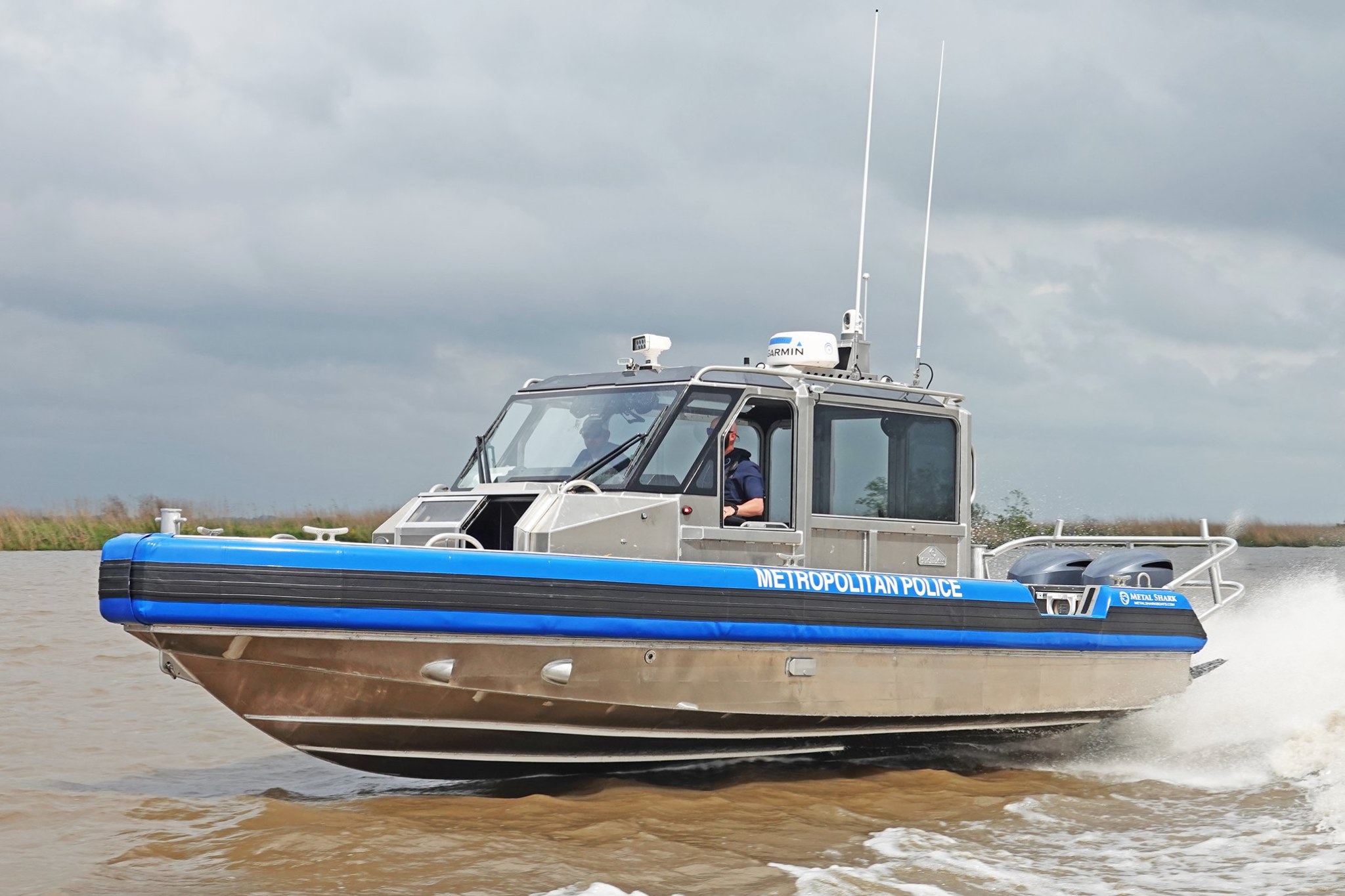Metal Shark Boats - Metal Shark 29 Defiant recently built for ...