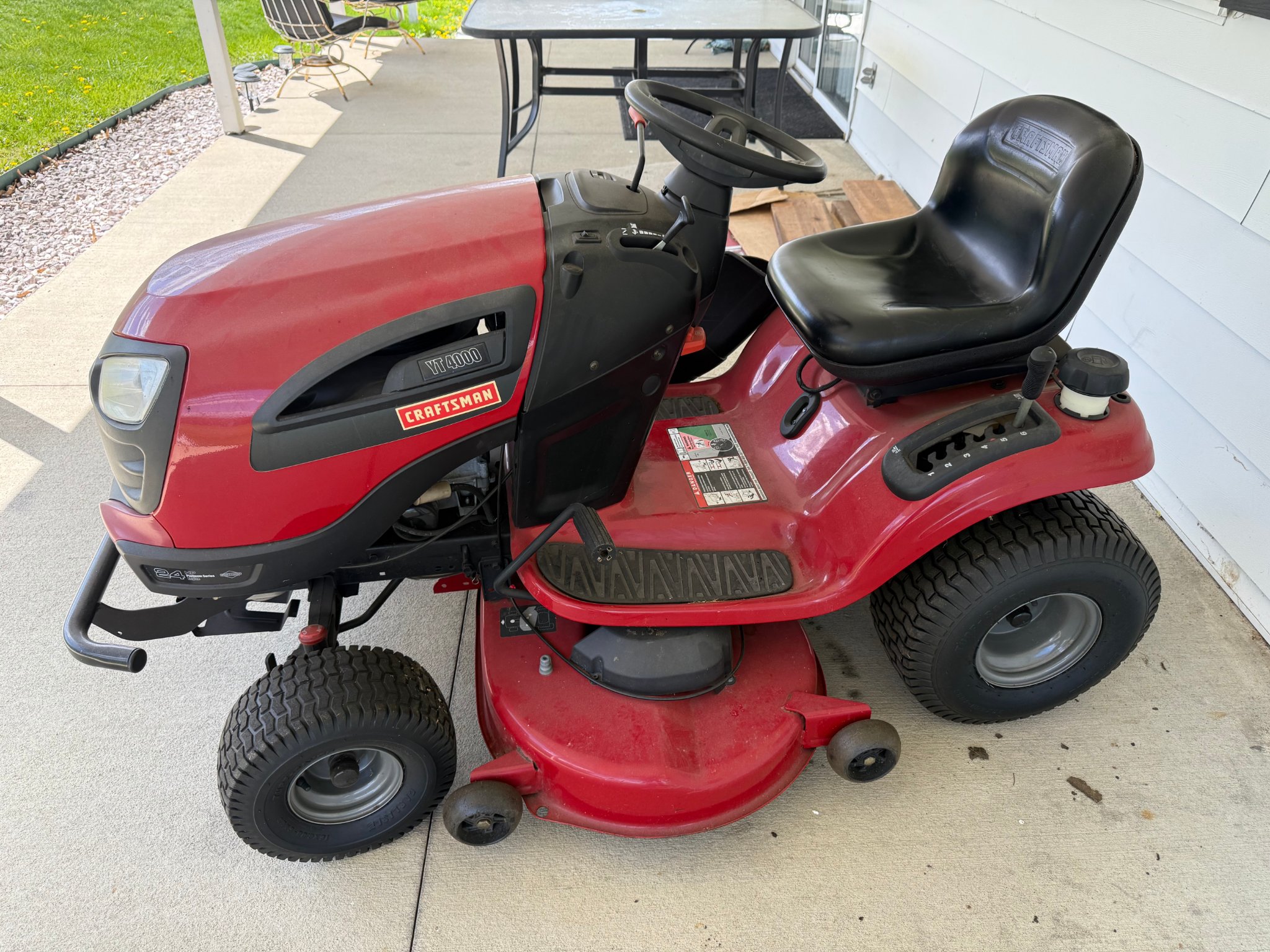 Craftsman Model 917 Riding Lawn Mower - Lawn Mowers - Zanesville, Ohio ...