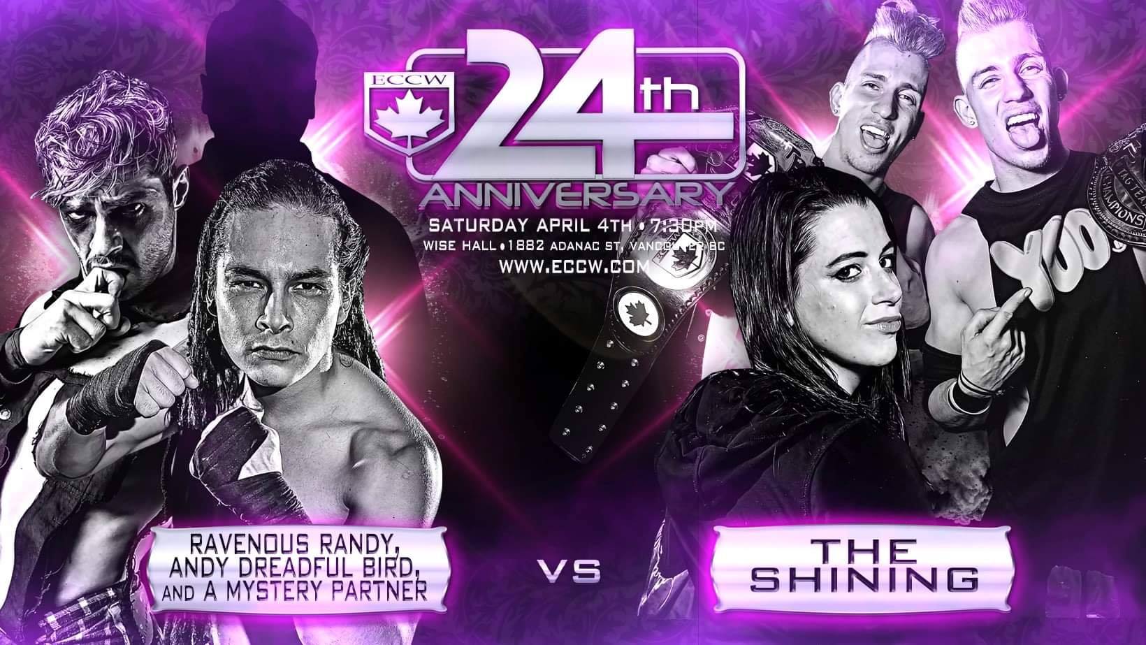 THE SHINING... - ECCW - Elite Canadian Championship Wrestling | Facebook