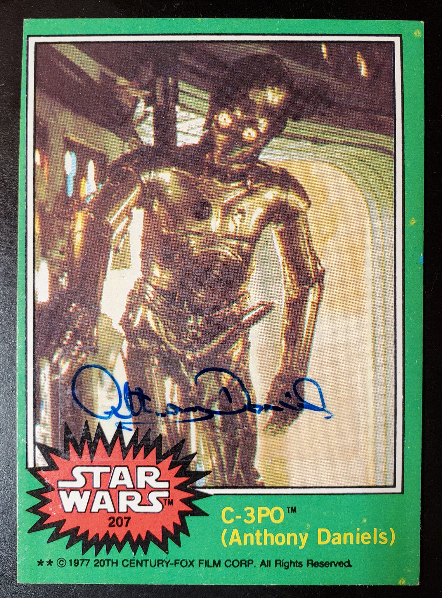 rare c3po trading card C3P0 Star Wars Last Jedi Topps #19 at Amazon's Entertainment Collectibles Store 1977 Topps Star Wars #207c