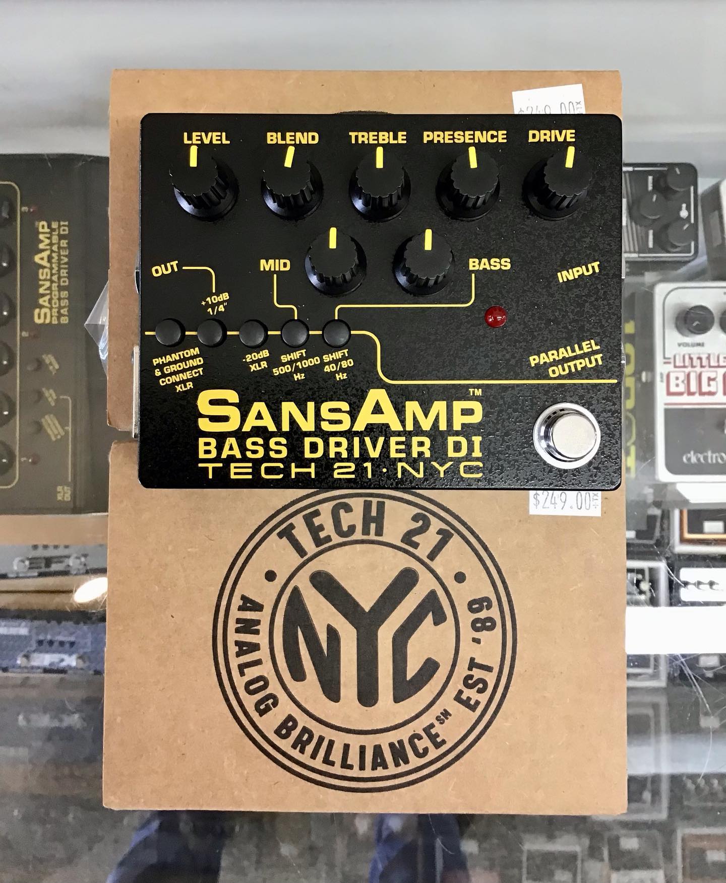 SansAmp Bass Driver DI pedal review and testimonial