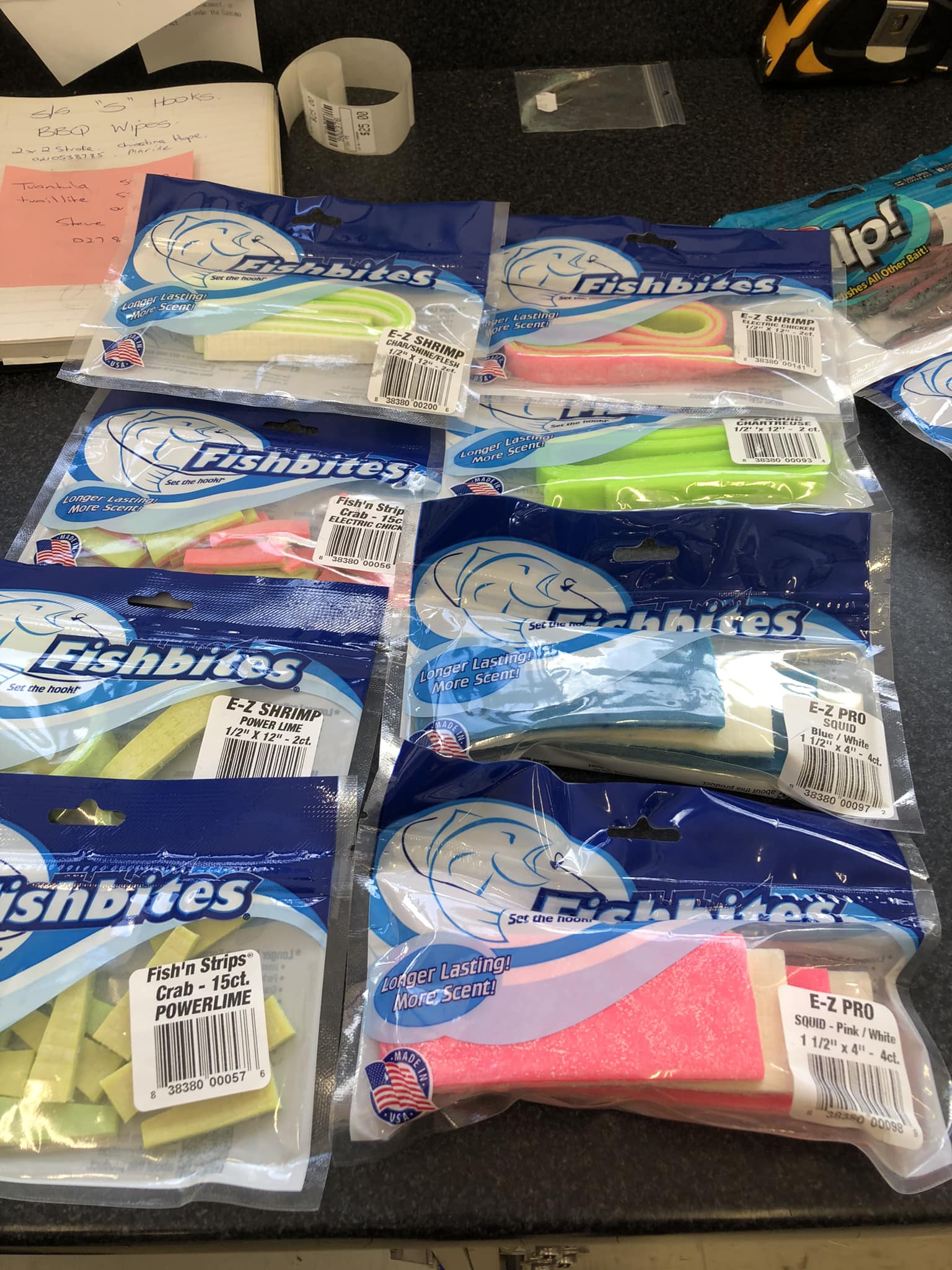 New arrivals the famous fish bites are now in stock picton hammer