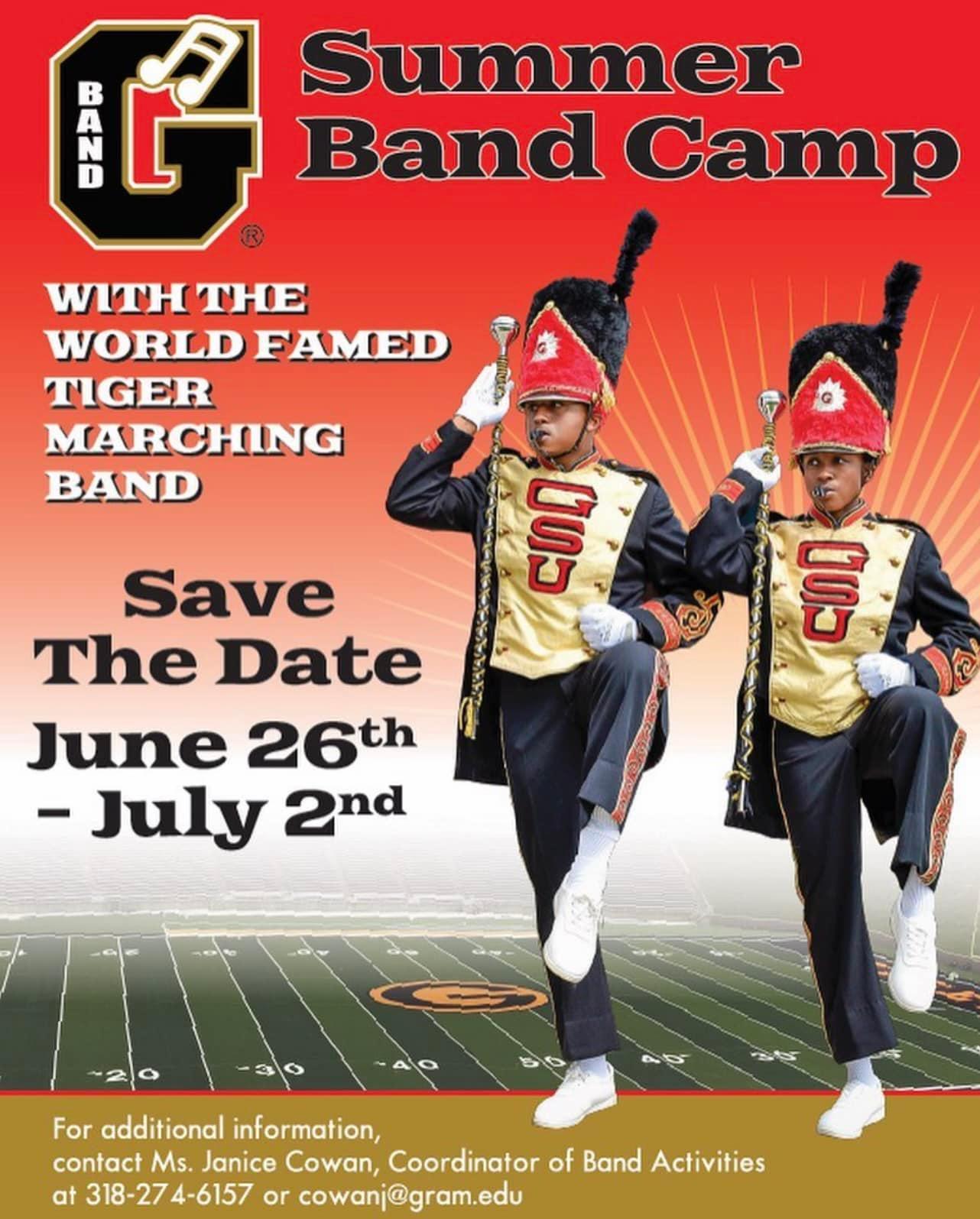 SAVE THE... - Grambling State University Marching Band