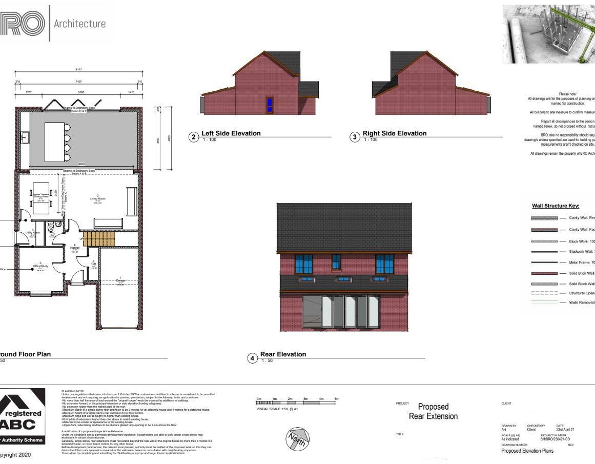 Building Regulations Drawings for a... - BRO Architecture