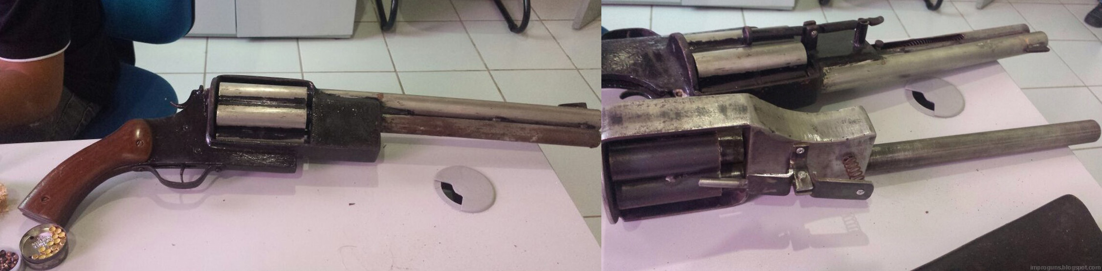 Bootleg Gunz:The Bazaar of Bizarre Guns - A few revolver shotguns, one ...