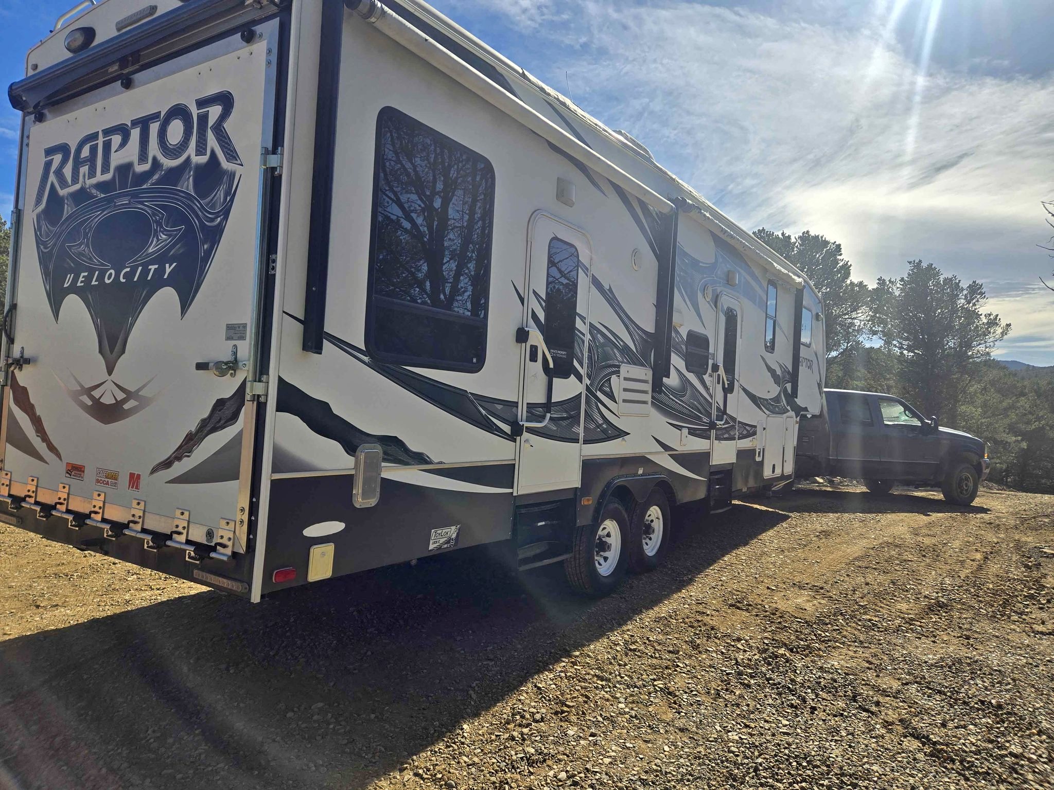 2012 raptor toy hauler rp300mp - RVs & Campers - Cokedale, Colorado ...