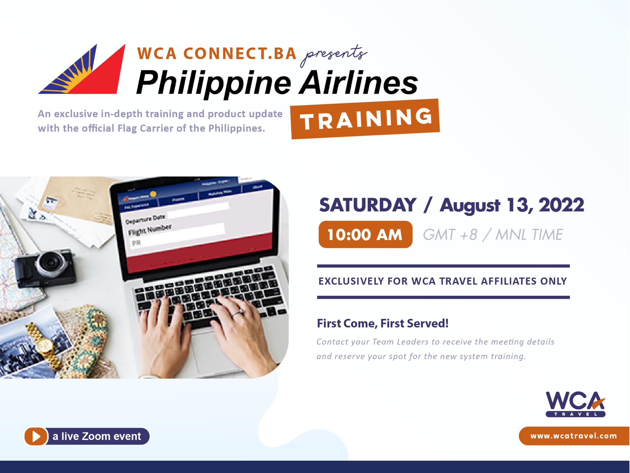 WCA - Don't miss this exclusive WCA Travel and Philippine Airlines (PAL ...
