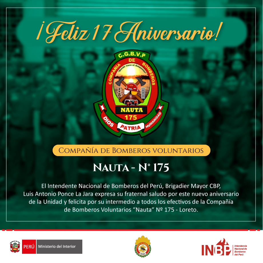 La Intendencia... - Intendencia Nacional de Bomberos del Perú