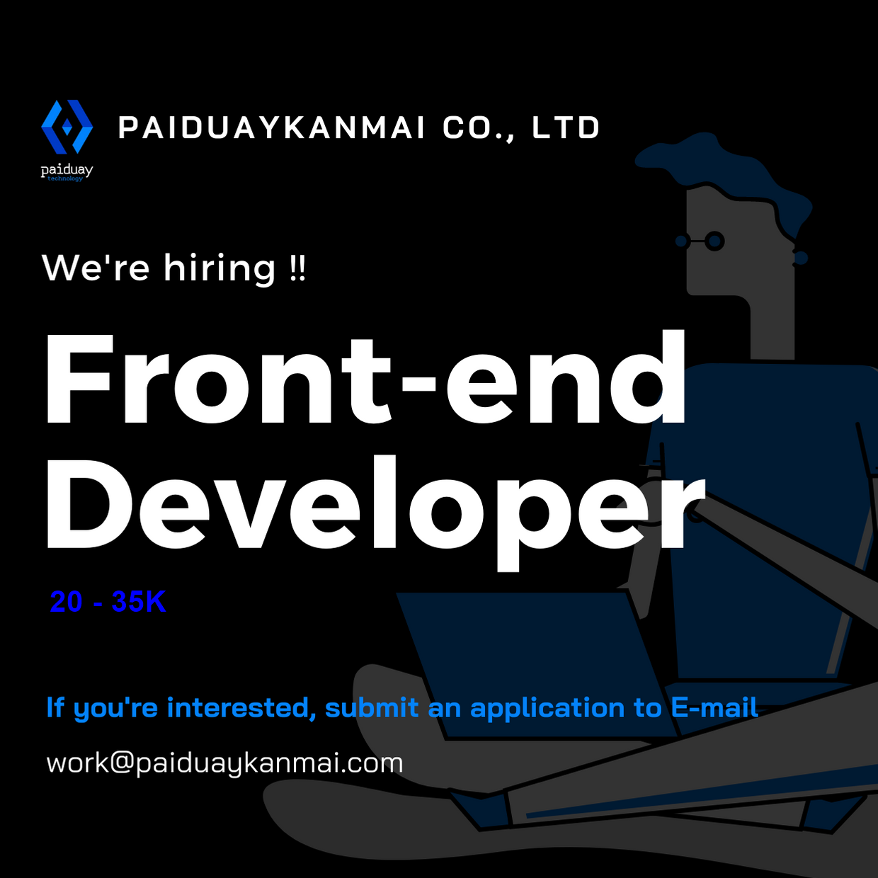 PDKM - รับแน่นอน ไม่เลื่อน ☑ 👩‍💻 Front-end Developer 1... | Facebook