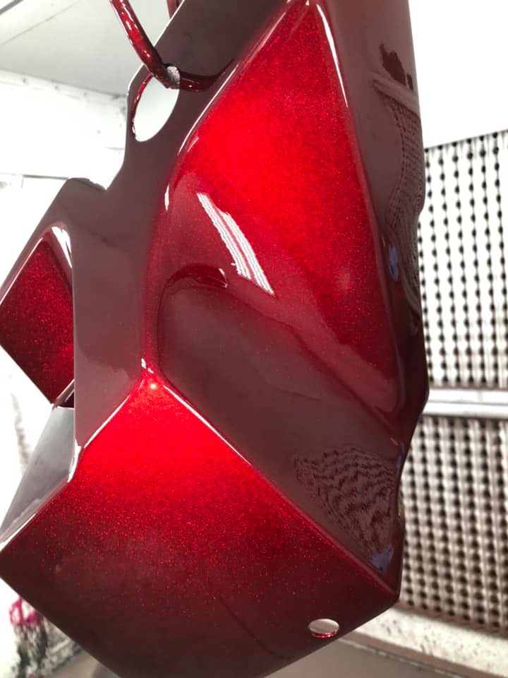 Curly's Customs - Beautiful Ruby Red | Facebook