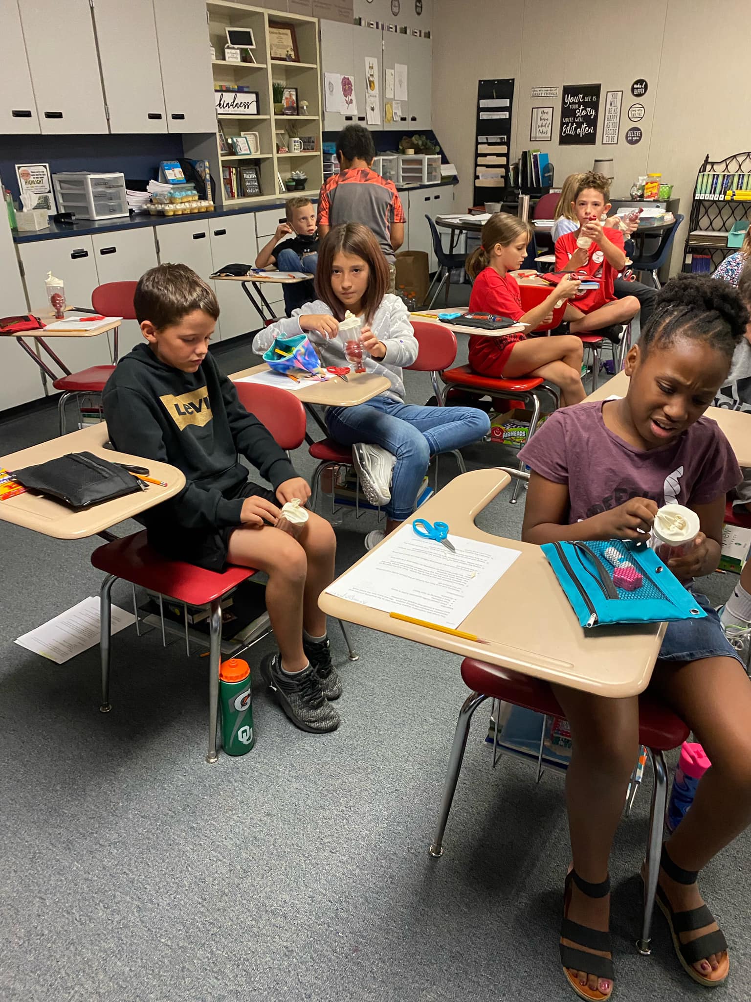 Ms. Meyer’s 4th grade students... - Cache Intermediate School