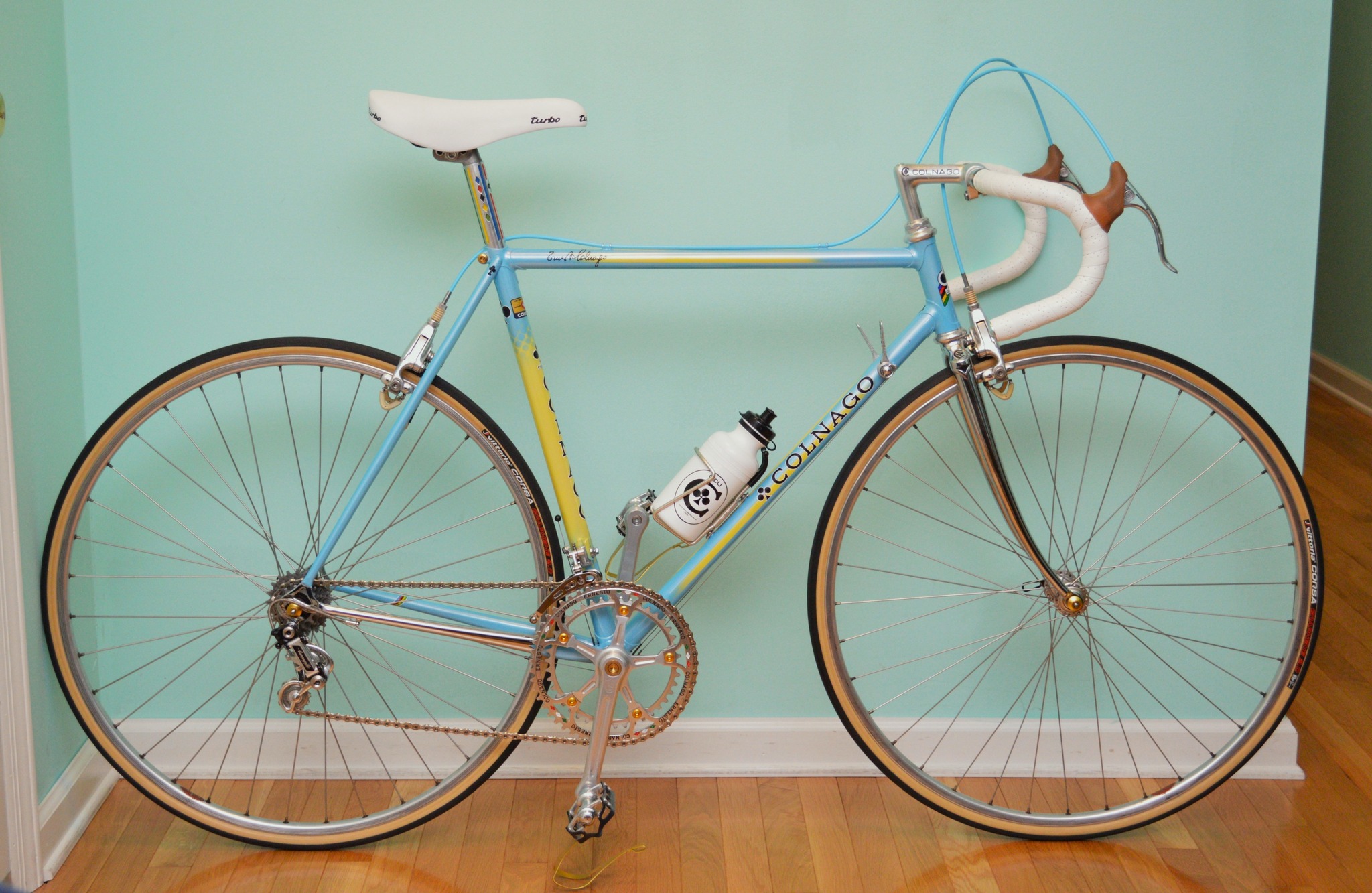 Restored Colnago Athena with mixed Campagnolo parts