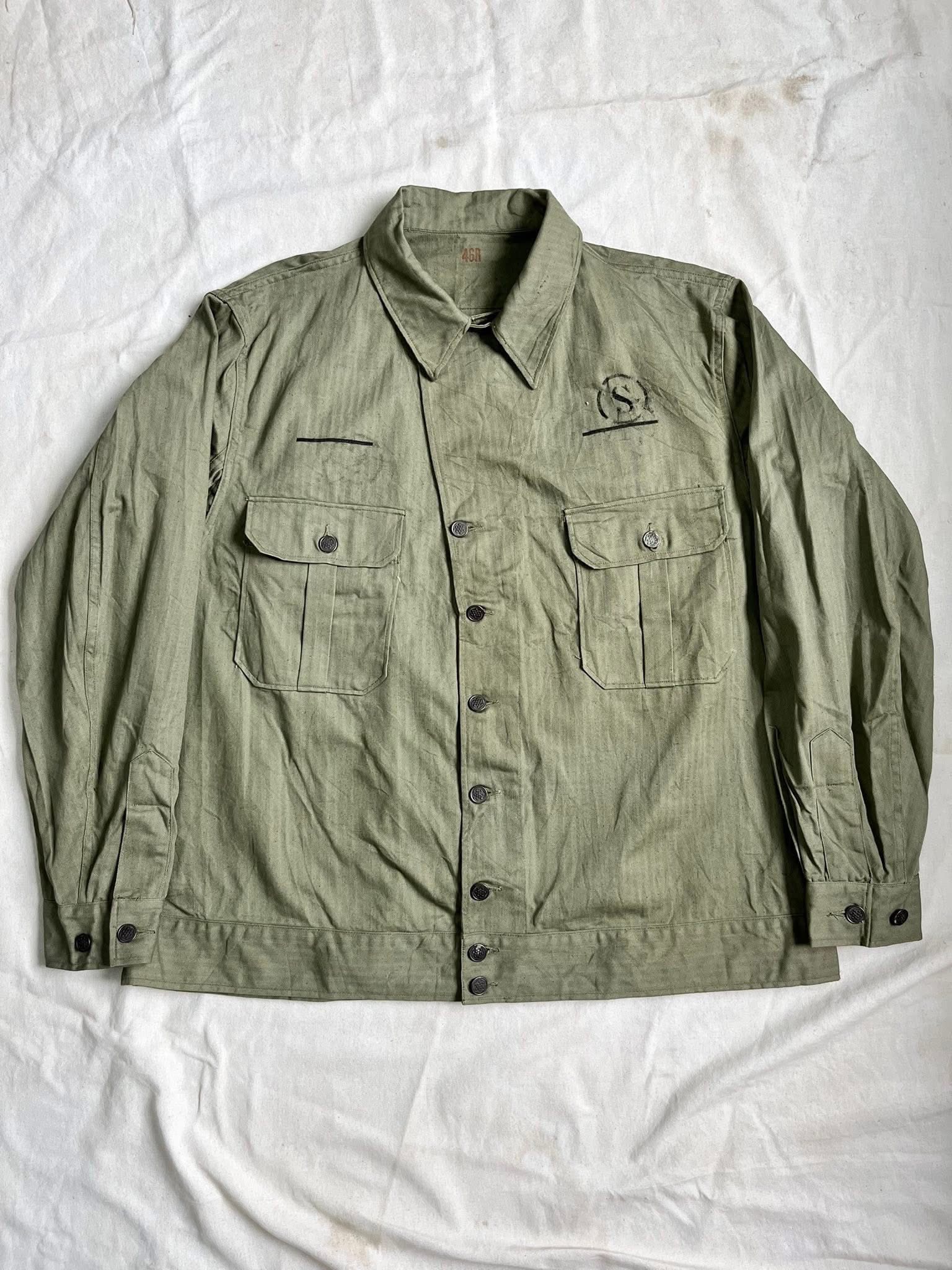 WWII US Army M-41 HBT jacket for sale
