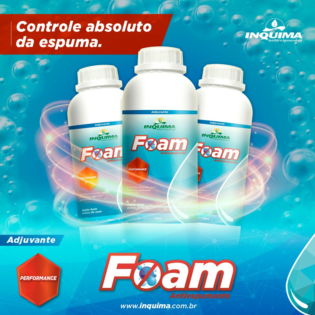 Inquima - Controle absoluto da espuma. Possui dispersão fácil e rápida ...