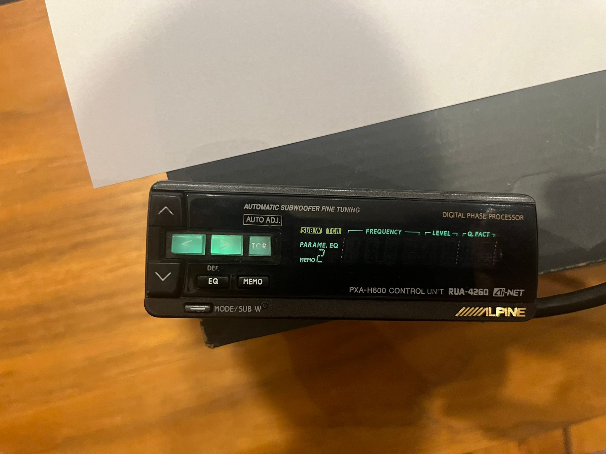 Alpine PXA-H600 Digital Processor Price 6.5k Contact 57727530