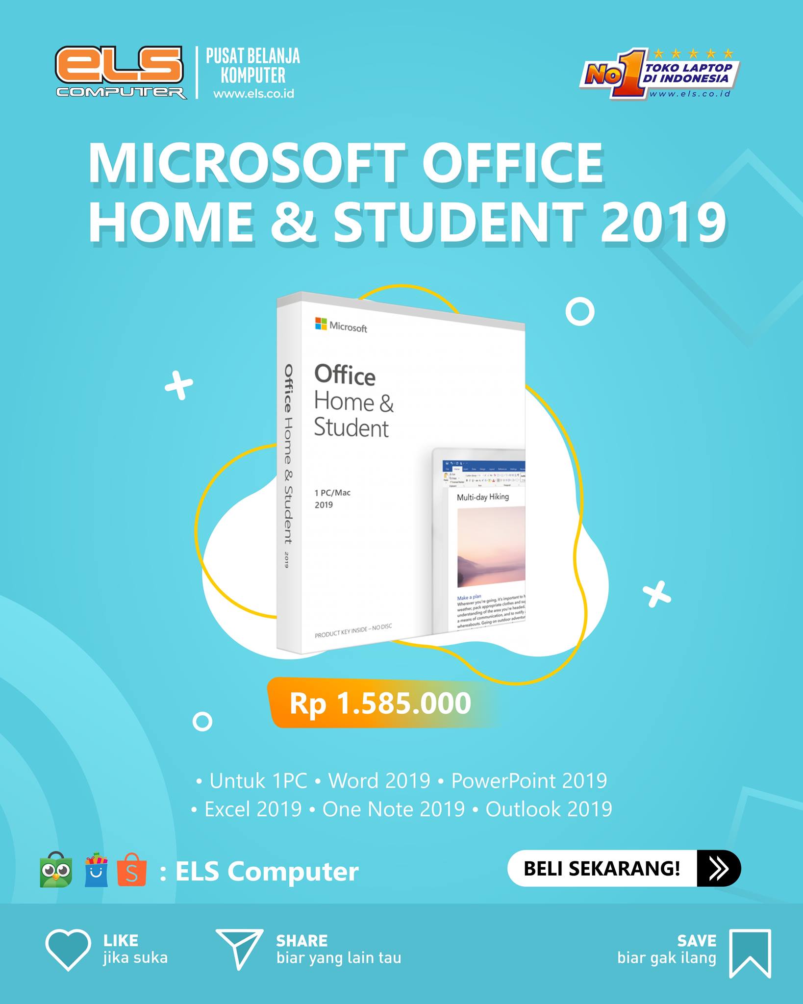 Untuk Kamu Yang Selalu Produktif !... - ELS Computer Solo | Facebook