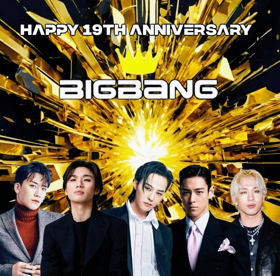 Happy 16th anniversary to BIGBANG! #BIGBANG officially debuted on