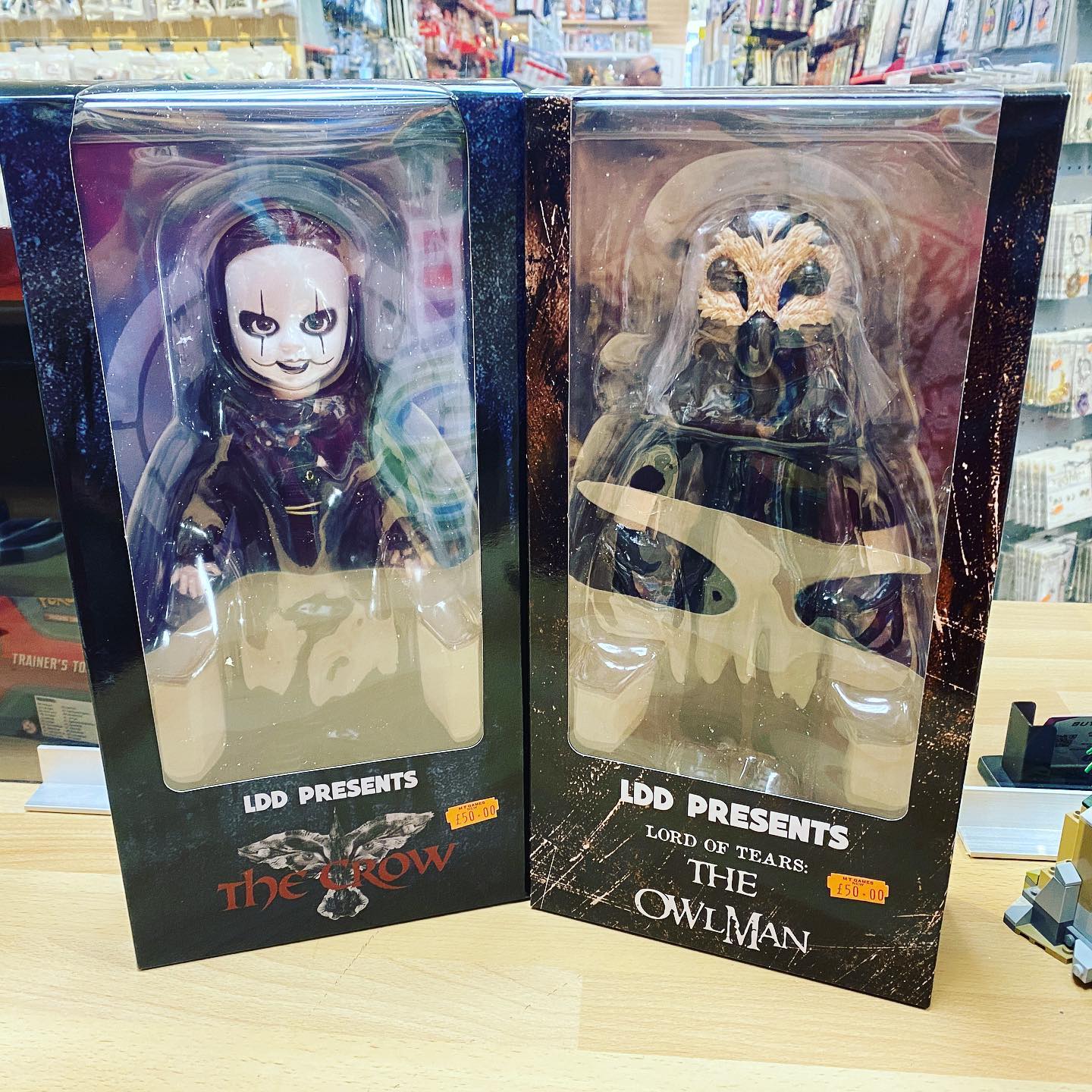 MT - New LIving Dead Dolls - The Owl Man and The Crow #ldd 