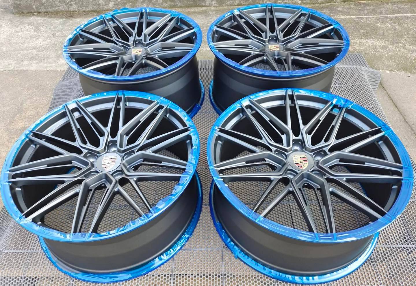 รอชมใส่ คาเยน สเปกสั่งตัด Raceforged RF04... - J.S.Racing Wheels ล้อ ...
