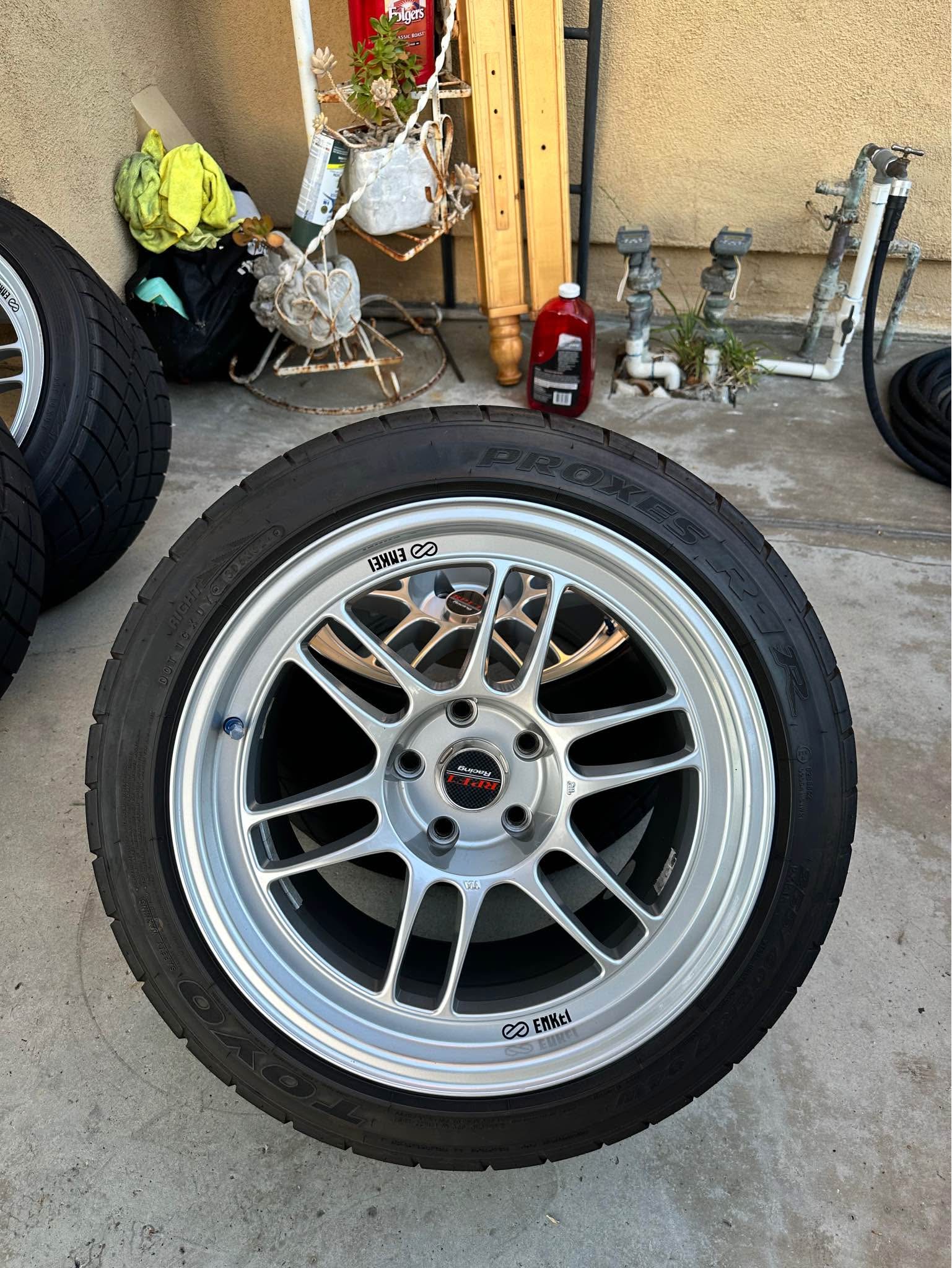 RPF1 17x10 +18 5x114.3 w/Toyo Proxes R1R - Car Wheels, Tires & Parts ...