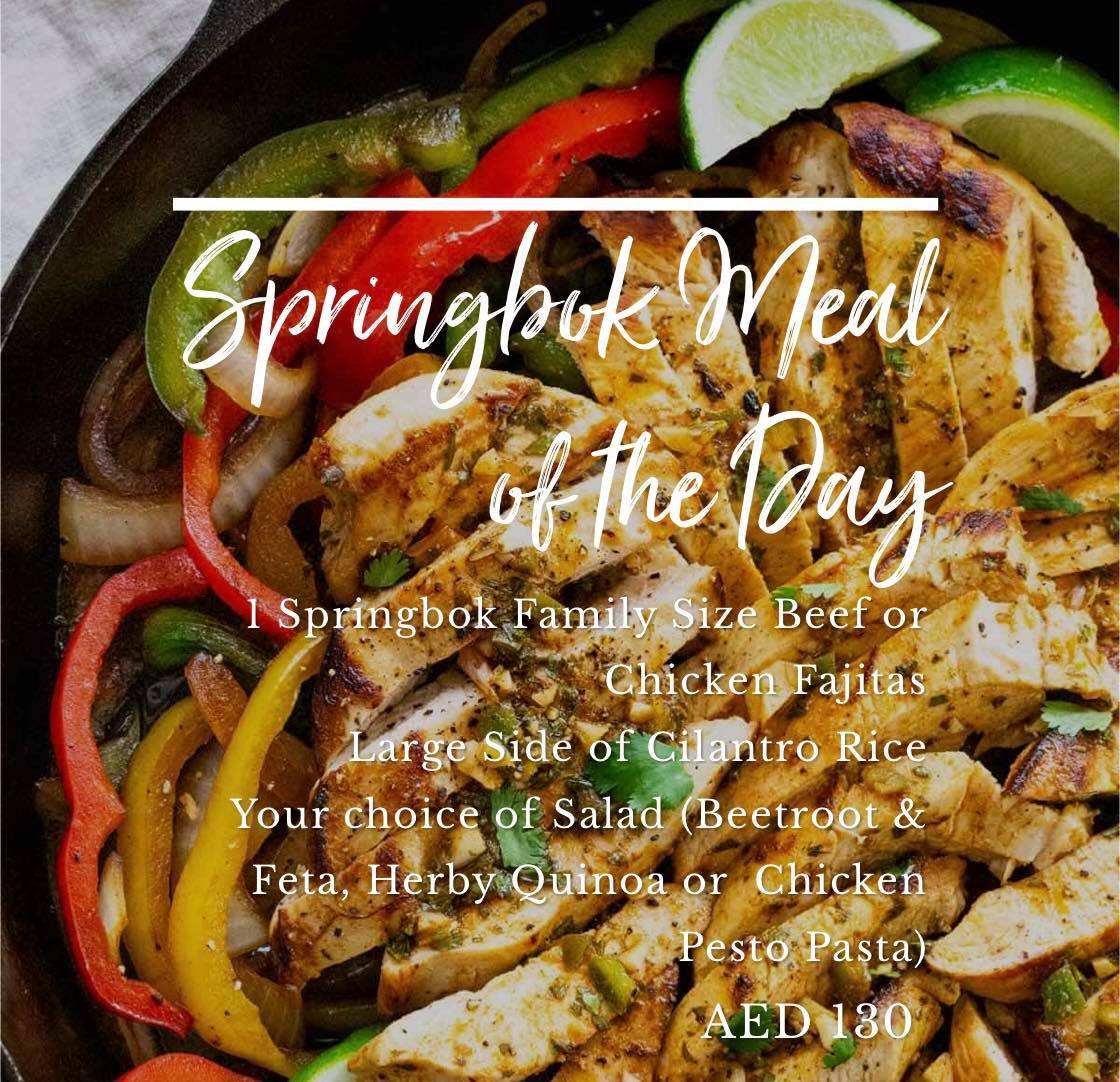 🍴🥩🍴 Springbok Meal... - Springbok Butchery and Catering UAE