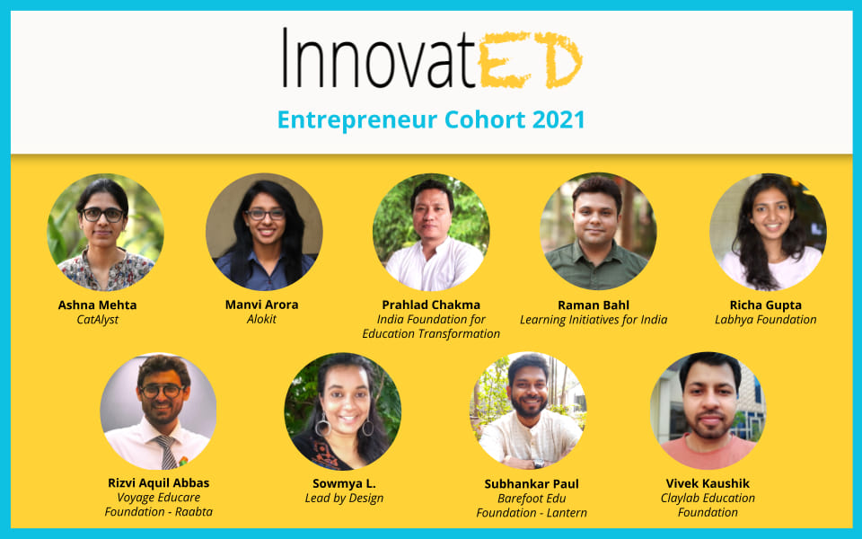 InnovatED - Sharing with you the InnovatED 2021 cohort of entrepreneurs ...