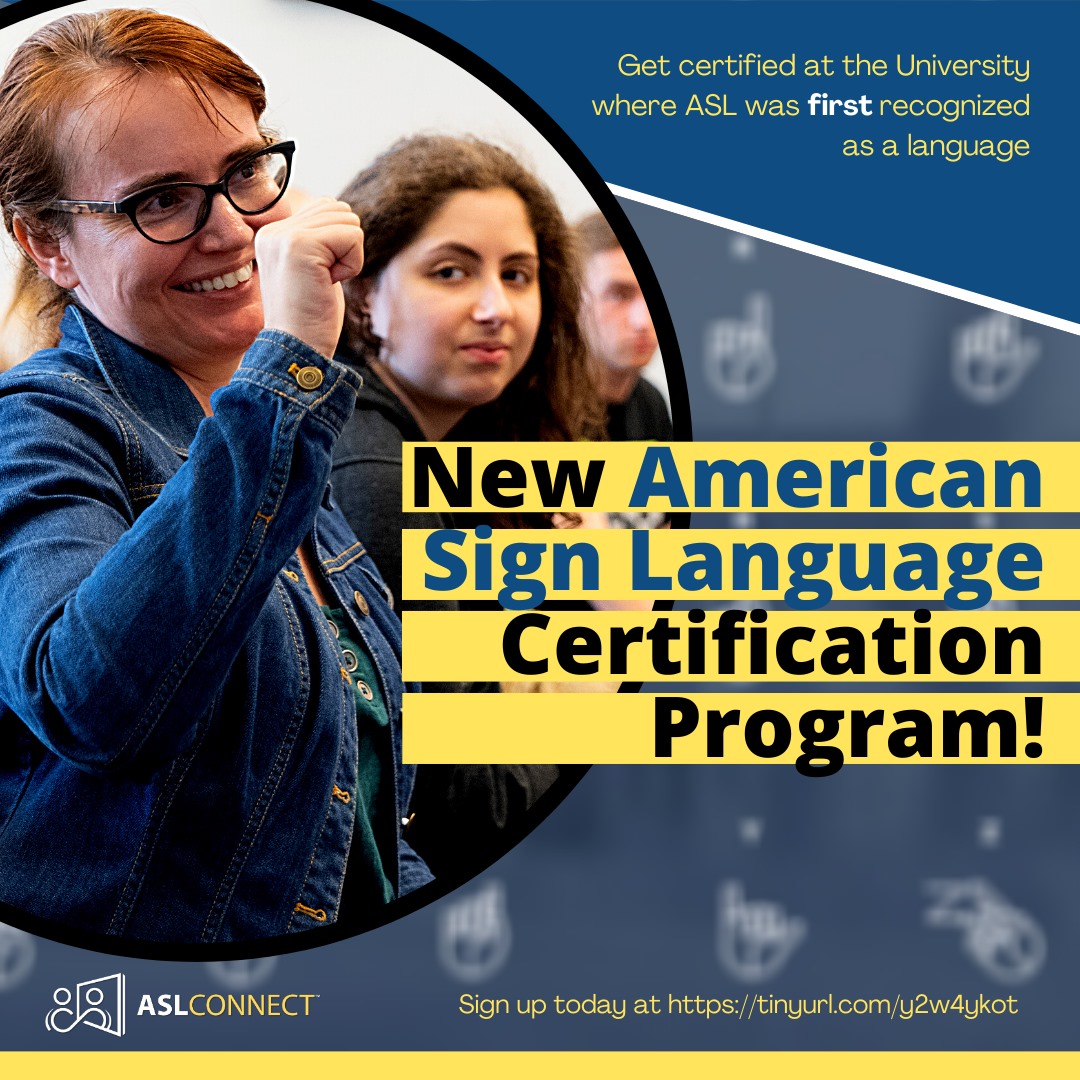 ASL Connect - We are excited to announce the very first...