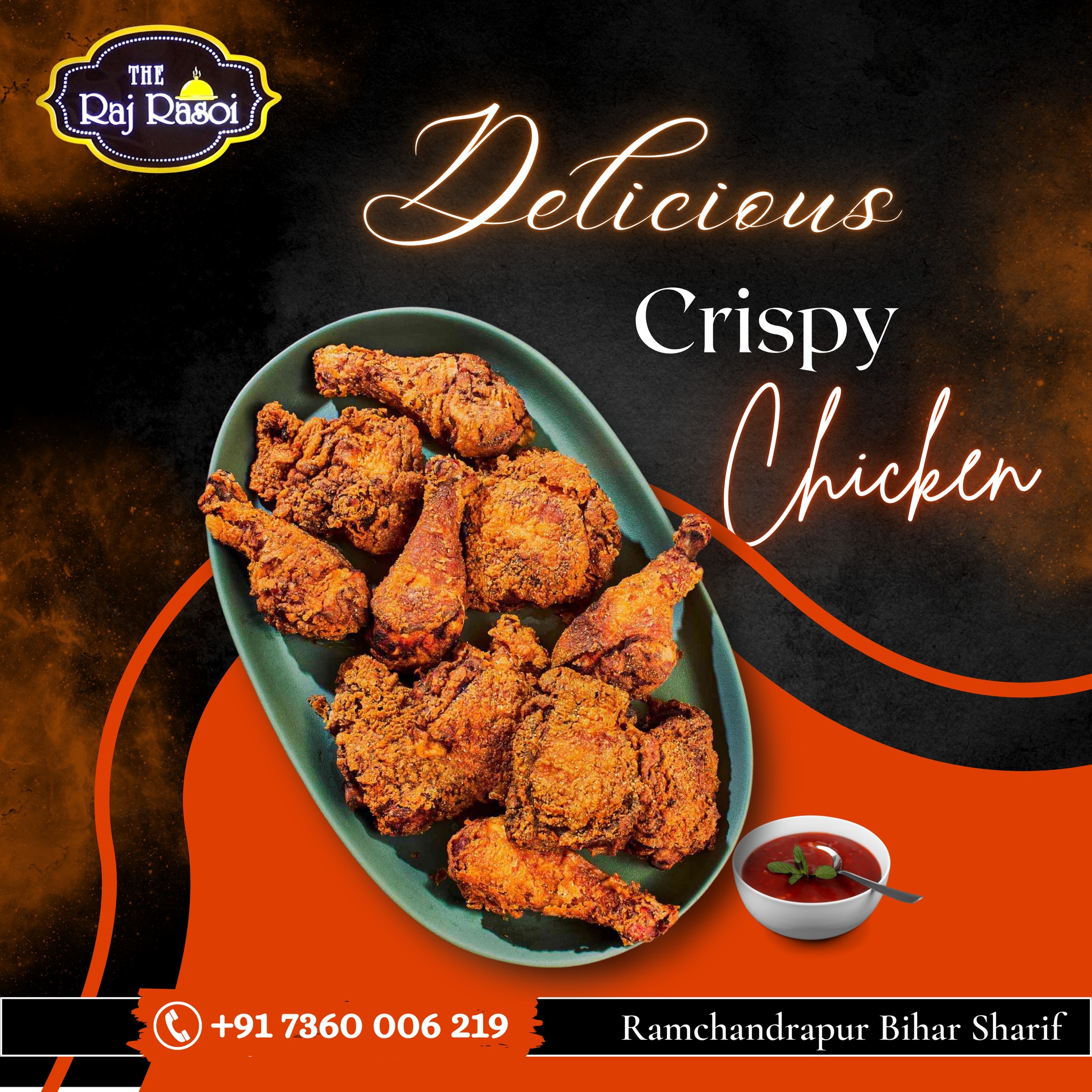 Raj Rasoi - 🍗🔥 Crispy Chicken Craze Alert! 🔥🍗 Get ready to...