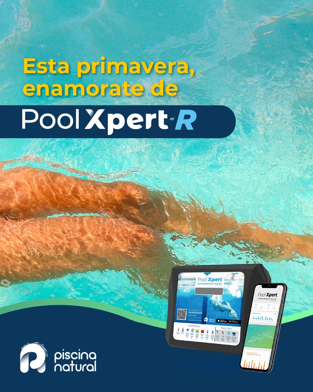 Piscina Natural - ¿Ya conociste a Pool Xpert R 🌊? Mirá...