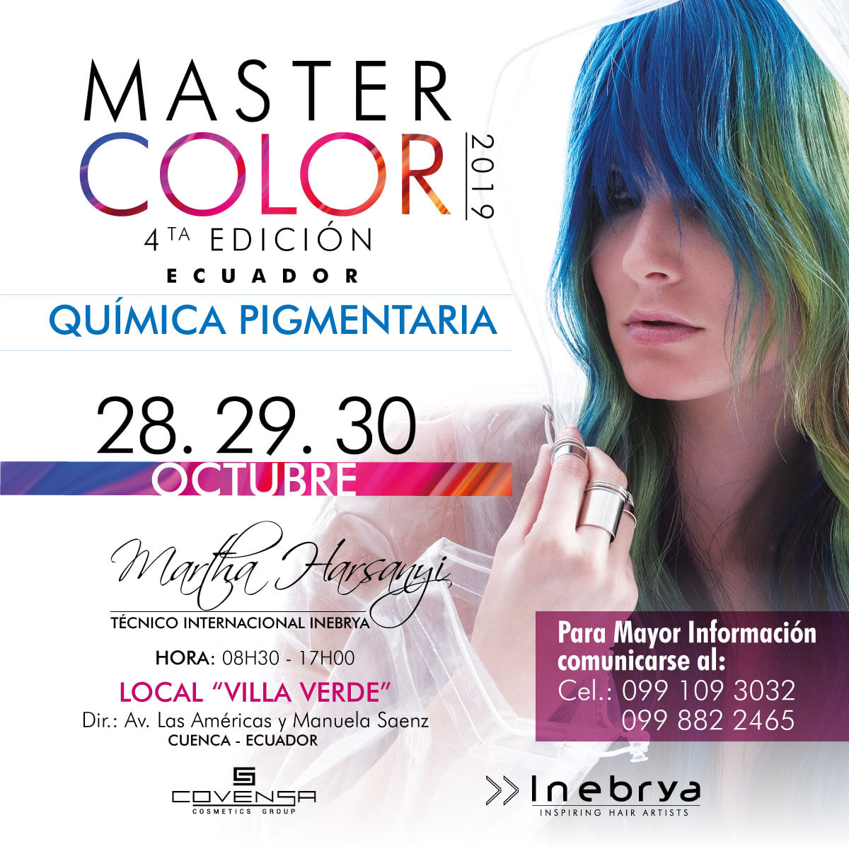 Inebrya Ecuador - MASTER COLOR 4TA EDICIÓN 28 - 29 - 30 DE... | Facebook