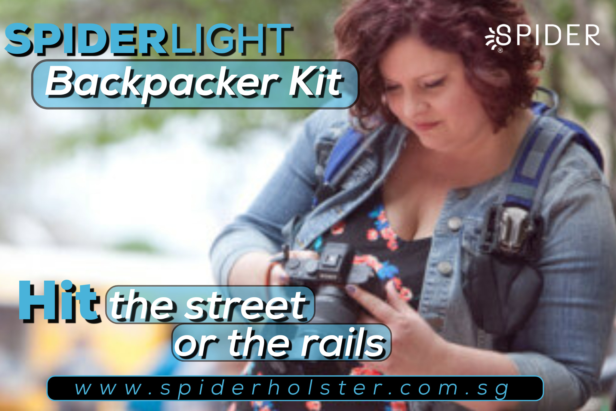 From hip to pack. The SpiderLight... - Spider Holster Asia