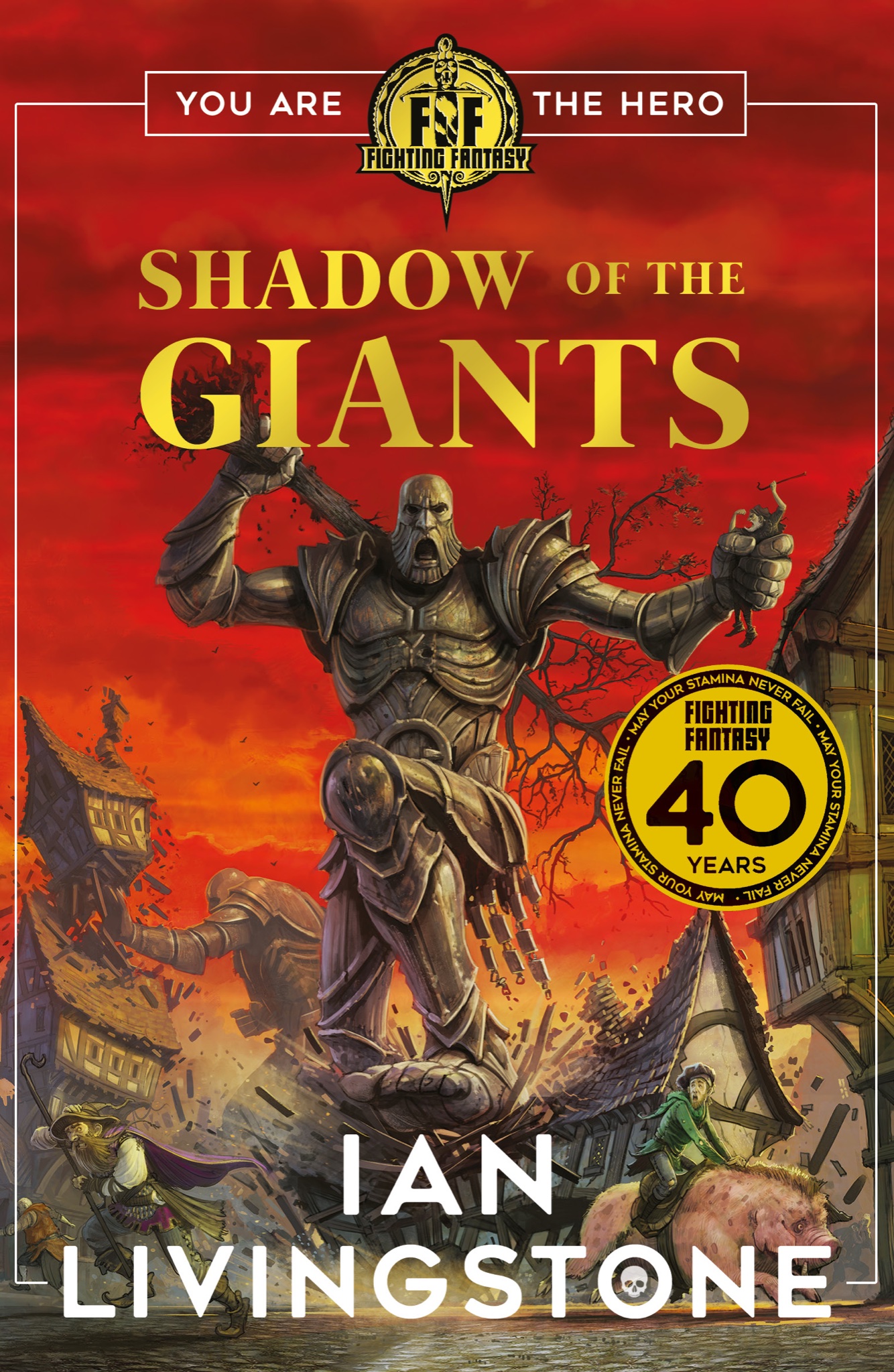 Fighting Fantasy game books by Ian Livingston and Steve Jackson