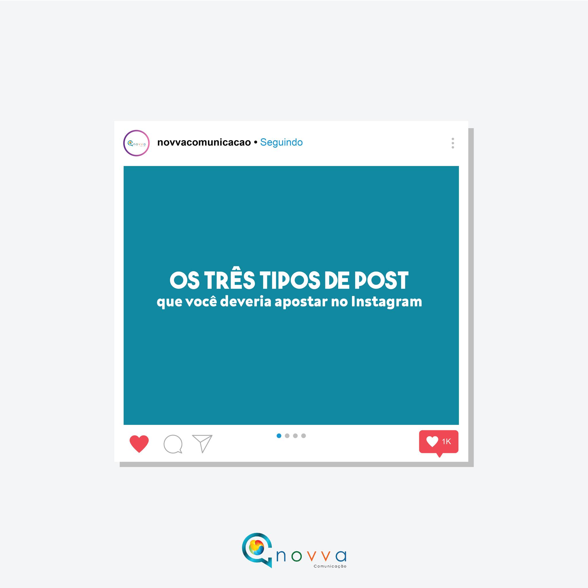 Aqui estão os 3 tipos de conteúdo que... - Novva Comunicação | Facebook