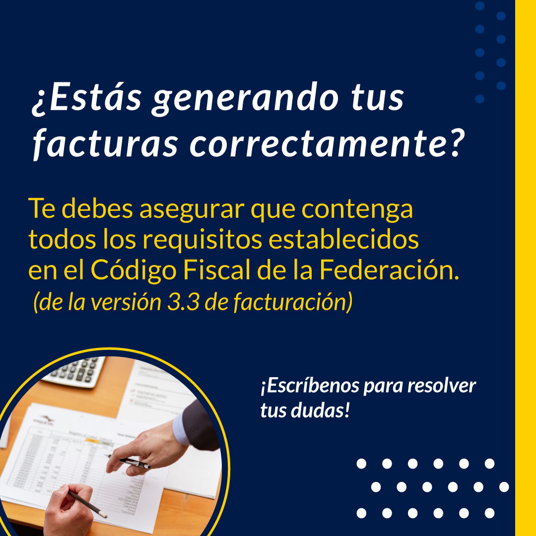 🗒 Generar facturas no es tan sencillo,... - FMMI Consultores