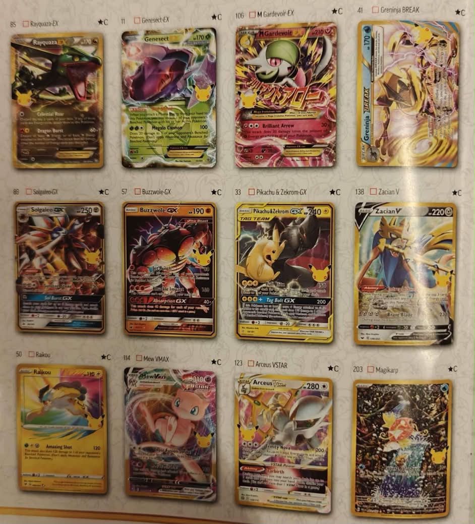 Rare Pokémon Classic Collection cards revealed for 30th