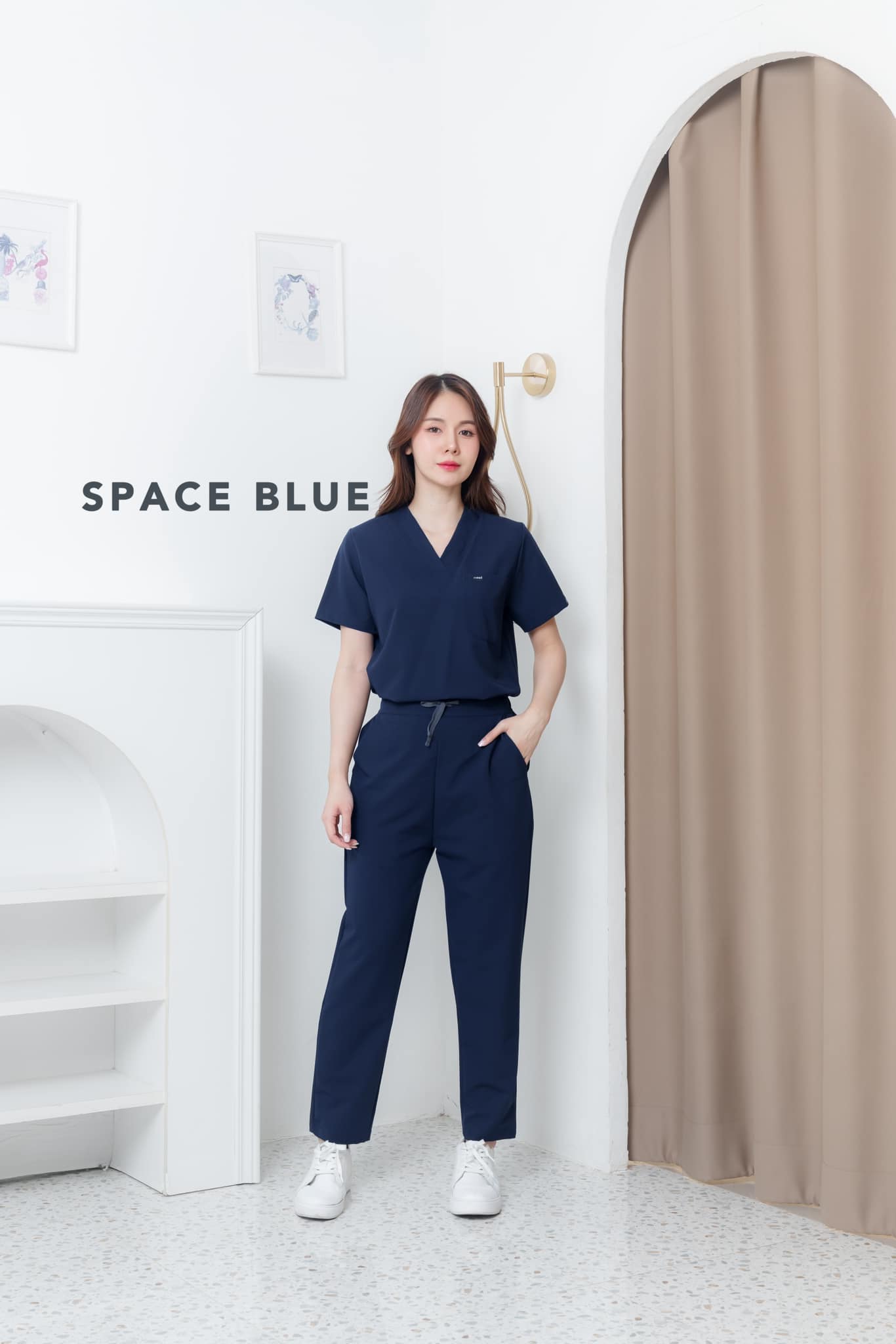 Comed.scrub - FELLOW | SPACE BLUE💙 สีนี้จะเป็นสีพื้นเรียบ... | Facebook