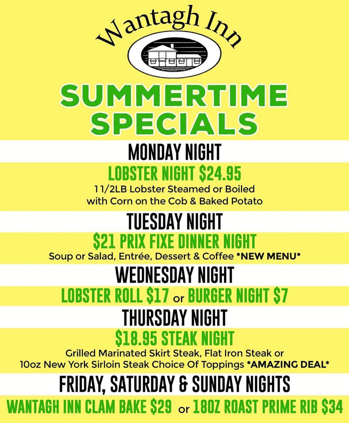 Wantagh Inn - Home - Wantagh, New York - Menu, Prices, Restaurant ...