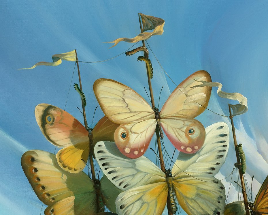 Salvador Dali Departure Of The Winged Ship