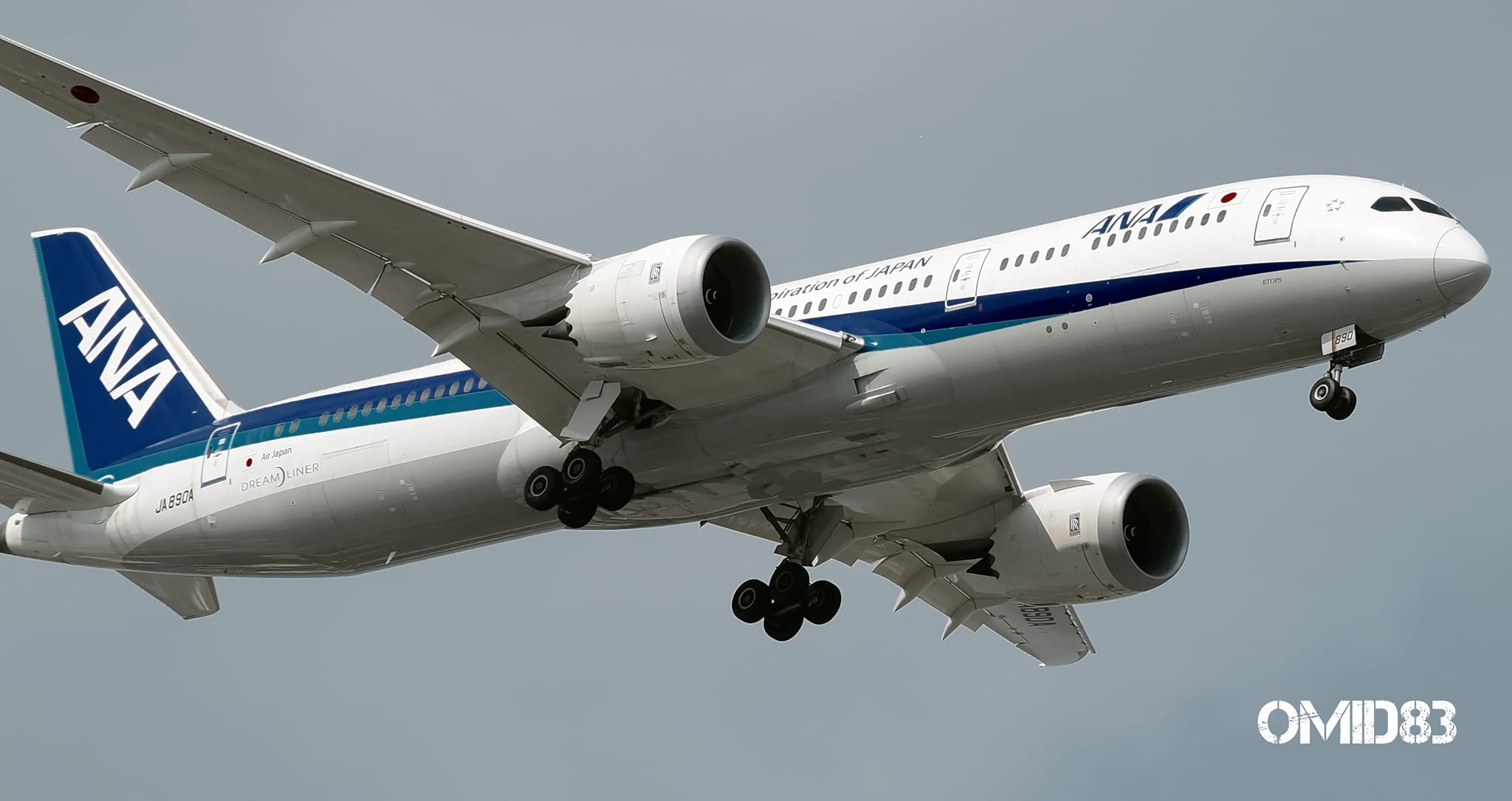 All Nippon Airways JA8454 B737-281Adv cn 21768/586 Niigata(KIJ) 21