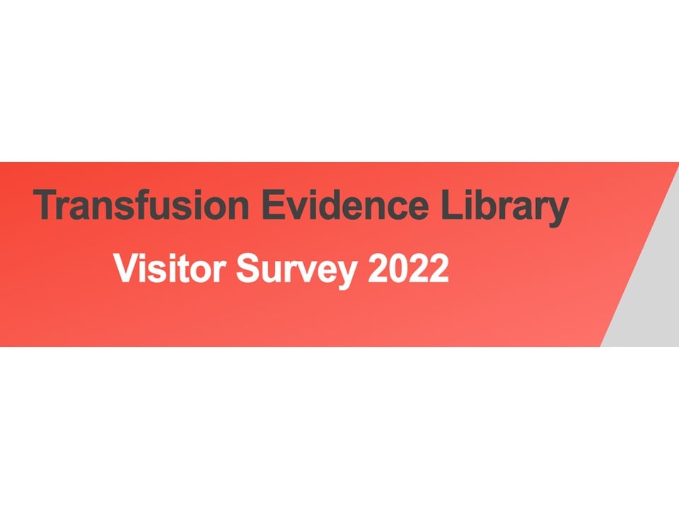 The Transfusion Evidence... - Transfusion Evidence Library